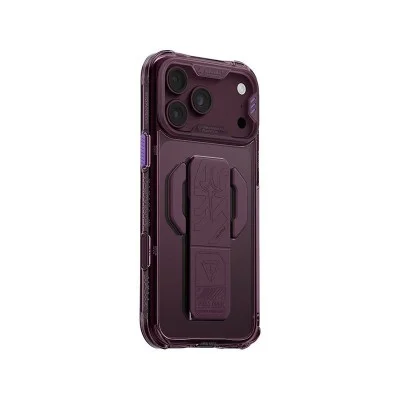 SKINARMA HELIO CE MagSafe iPhone 18 Pro Case with Stand – Burgundy